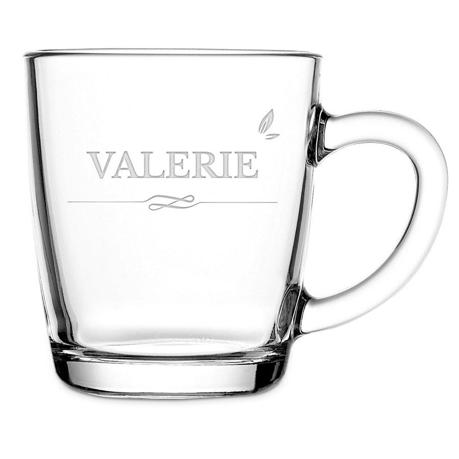 Engraved Tea Glass (1 Piece)