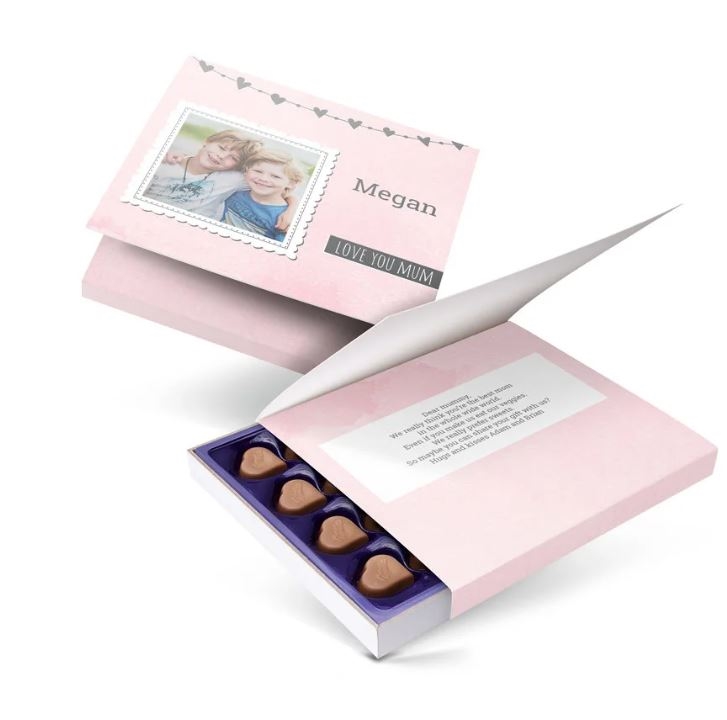 Personalized chocolate gift box - Mother's Day (110 grams)