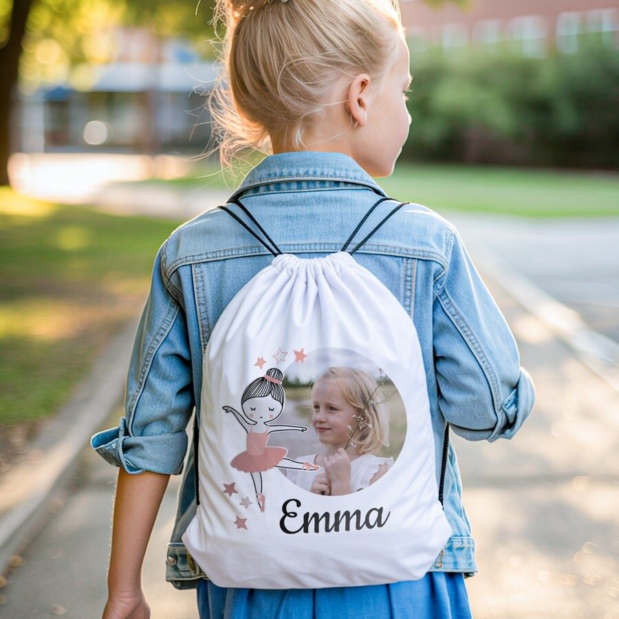 Print gym bag