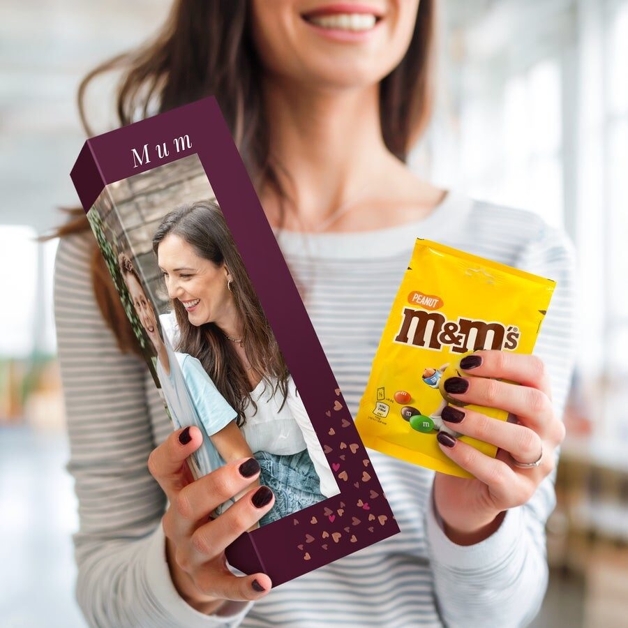 Personalised M&M's gift box