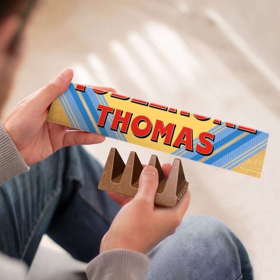 Personalised Toblerone Chocolate Bar - Father's Day (M - 200 grams)