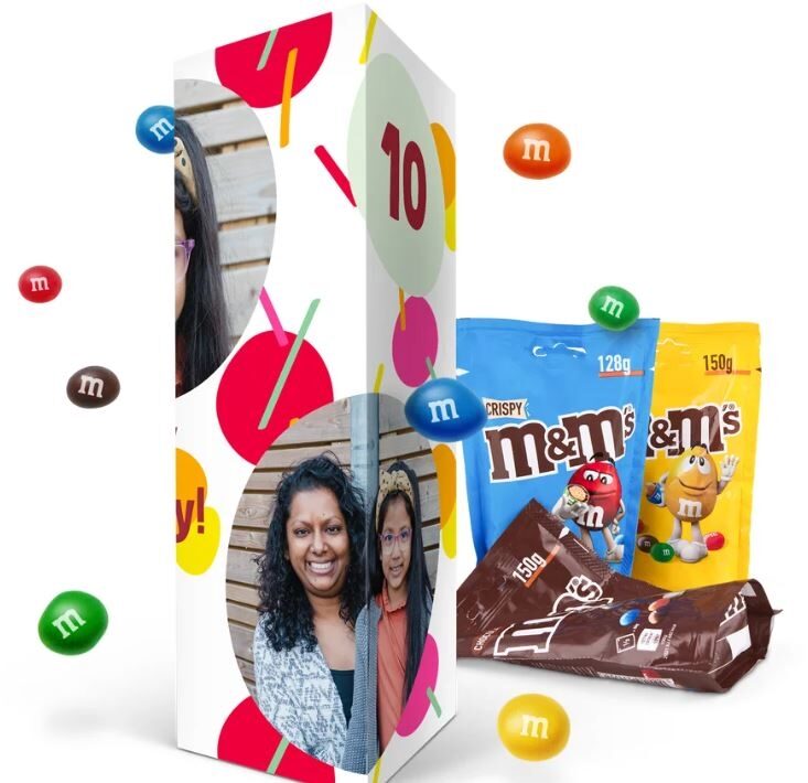Personalized M&M's Chocolate Gift (YourSurprise design)