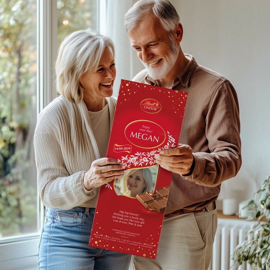 XL Lindor Chocolate Bar