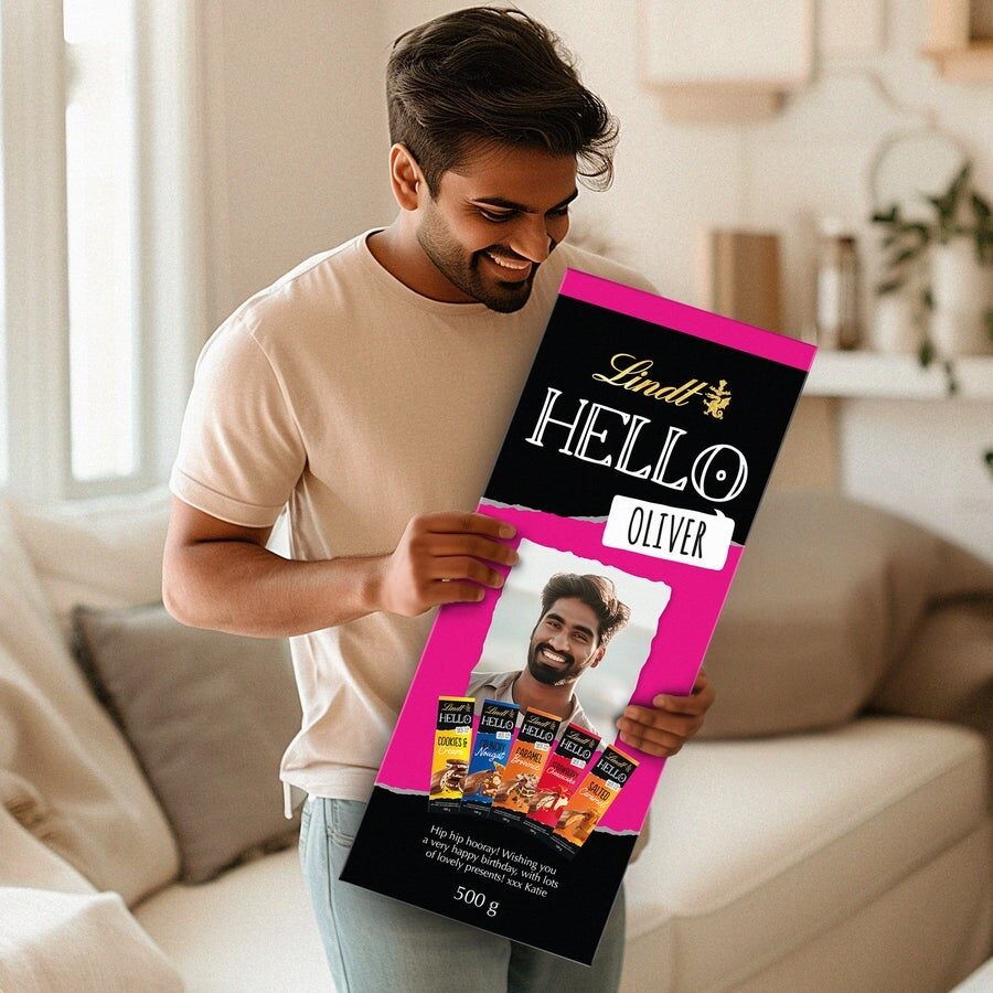 XL Lindt Hello Chocolate Bar