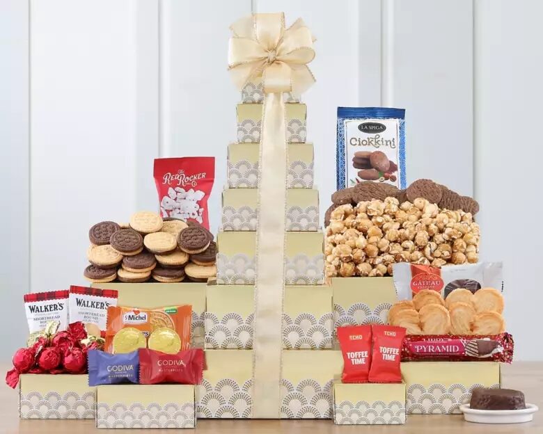 Chocolate, Popcorn and Sweets Tower