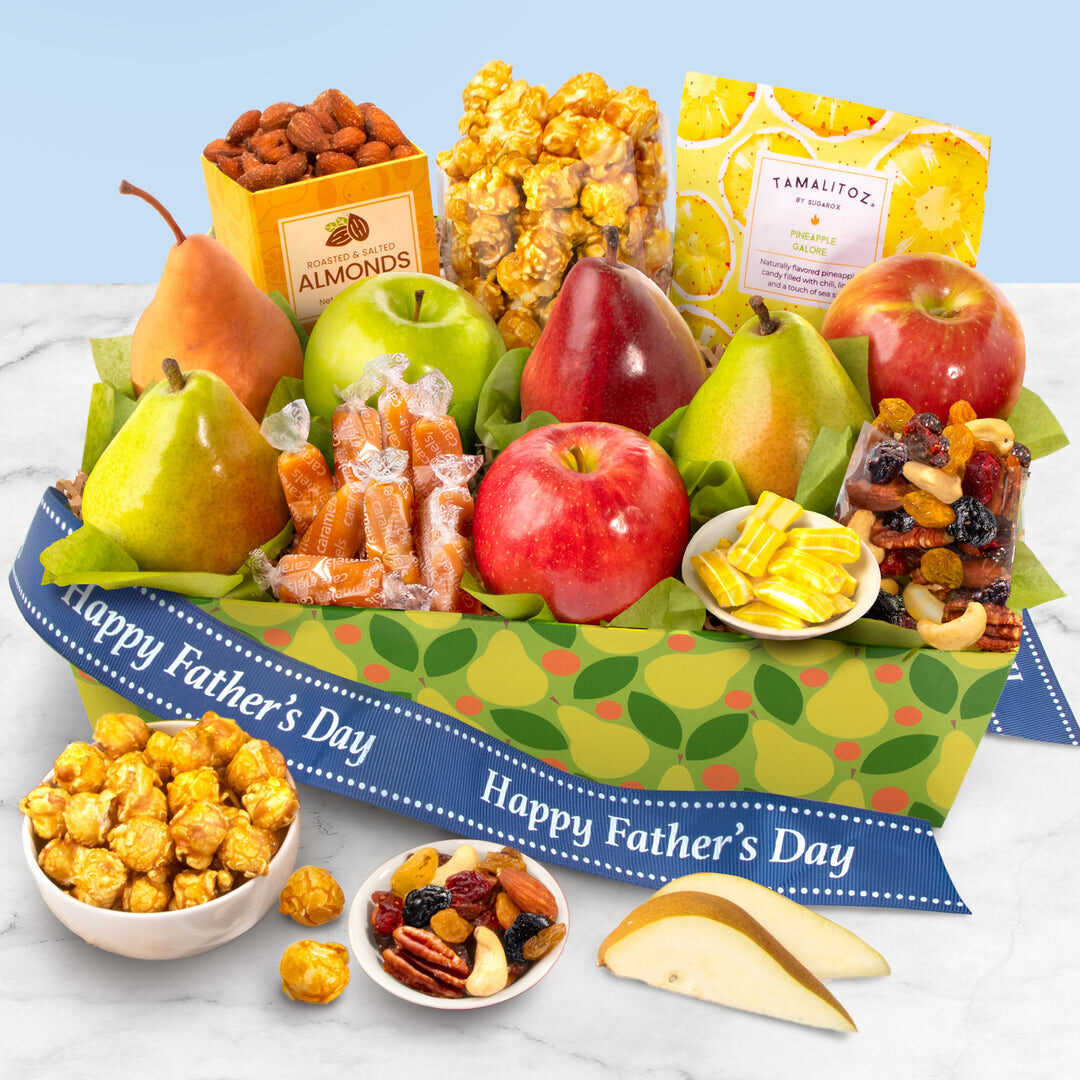 Father's Day Orchard Delight Fruit and Gourmet Basket