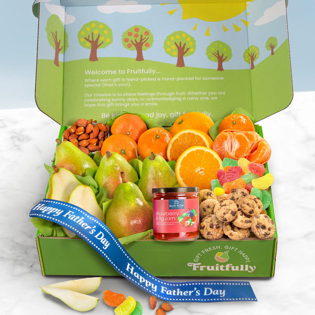 Father's Day Harvest Favorites Fruit and Gourmet Gift Box