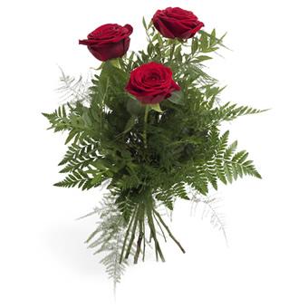 3 Red Roses Bouquett