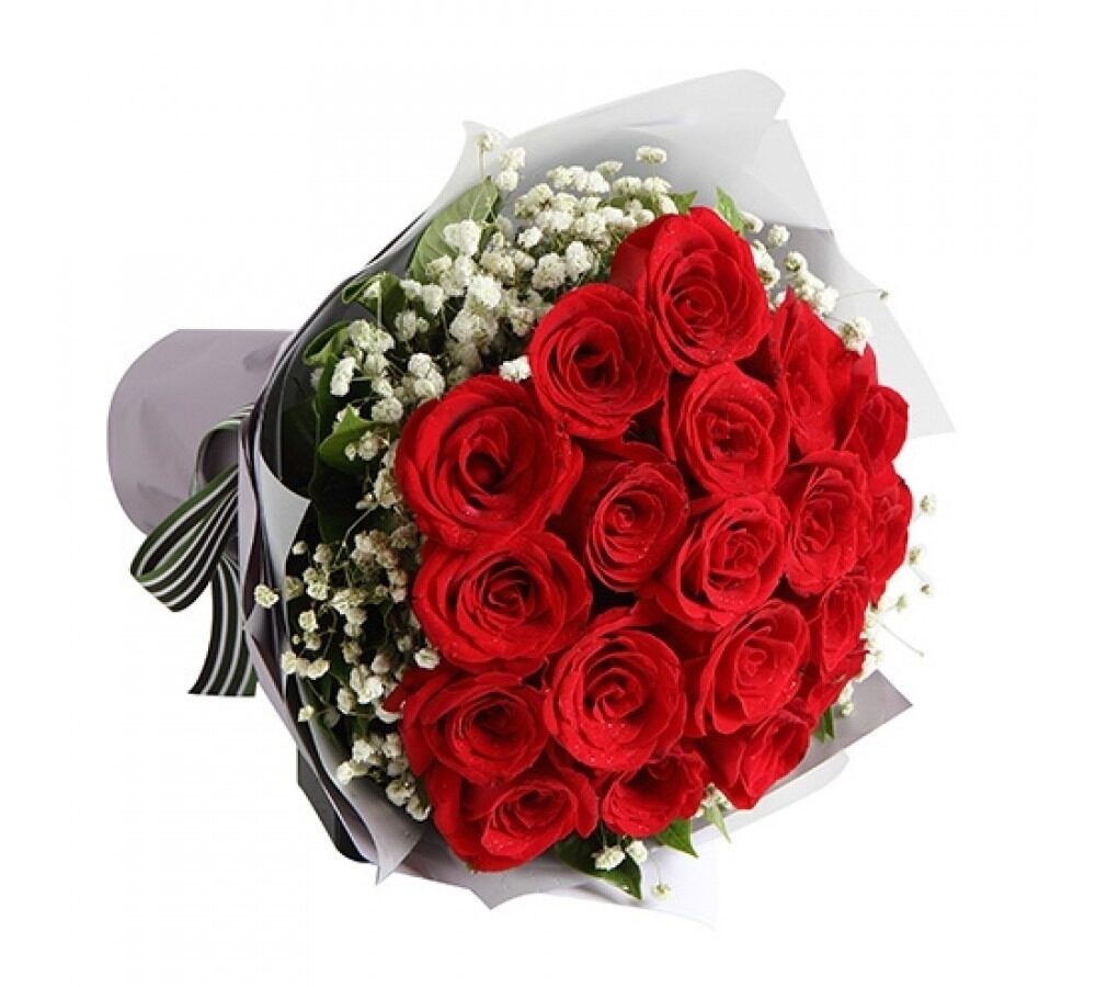 24 Red Roses Bouquet