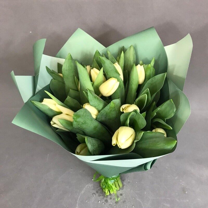 Bouquet of orange tulips (Compact)