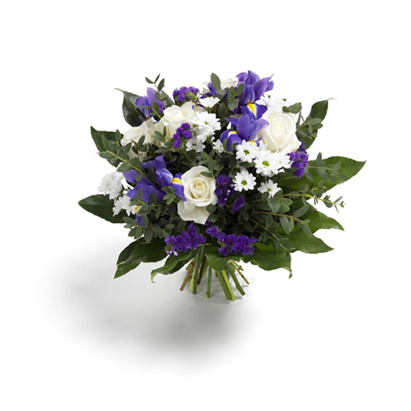 Rose and Iris Bouquet 1