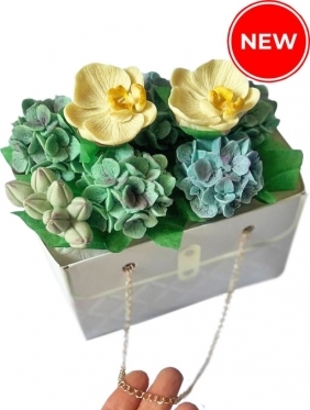 Chocolate Orchids & Hydrangeas Box