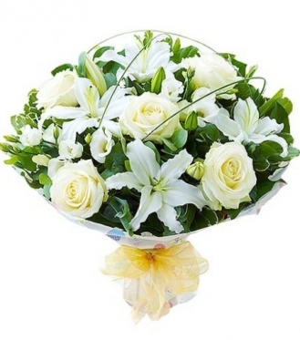 White Roses and... White Lilies (Small)
