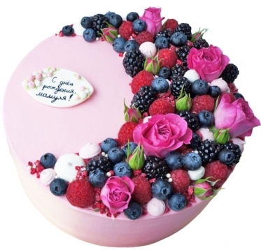 Flowers&Berries - Biscuit Individual (Medium)