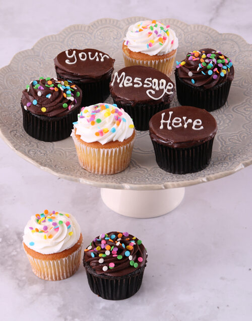 Colourful Confetti Cupcakes (12)