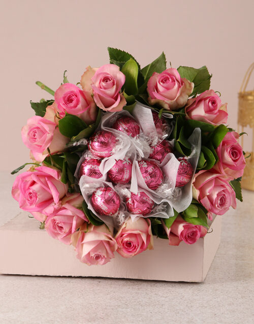 Precious In Pink Edible Arrangement (Standard)