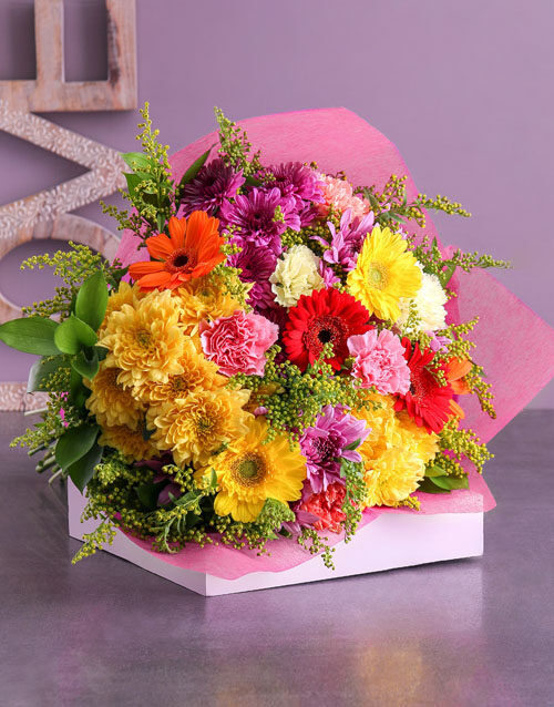 Marvellous Mixed Flower Bouquet (Small)