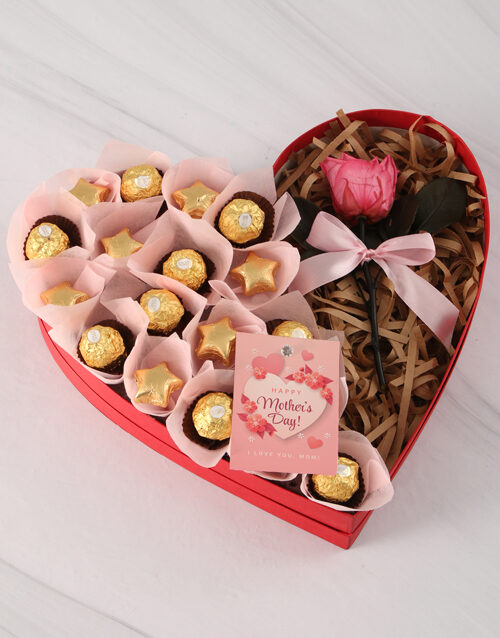 Sweet Rose Heart Box