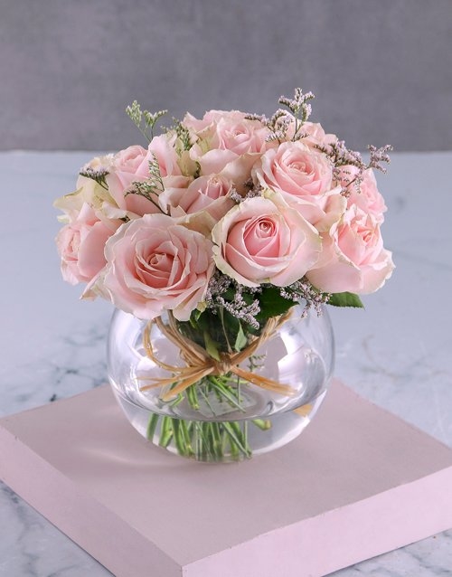 Precious Pink Rose Arrangement