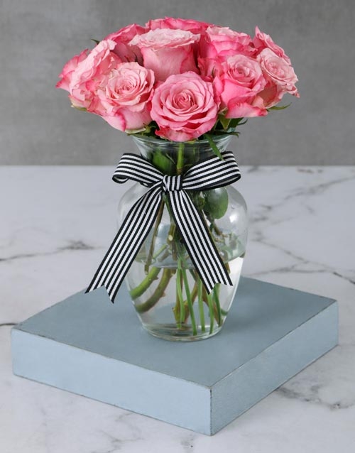 Perfect Pink Rose Parade Arrangement