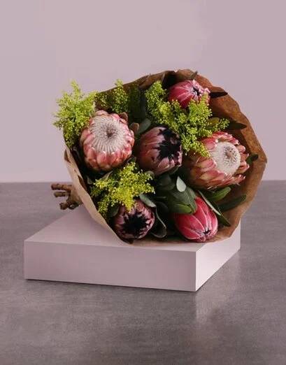 Sparkling Protea Bouquet (Small)