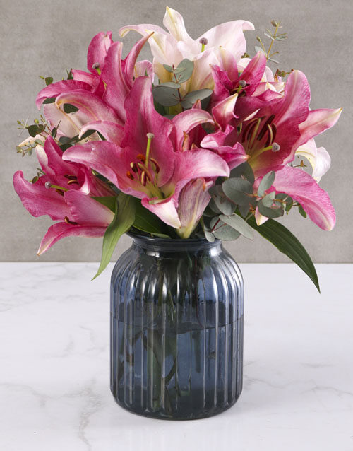 Garden Persuasion Lily Blossoms