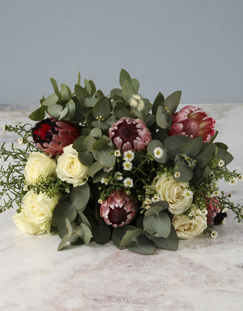 Charming Mixed Protea Bouquet