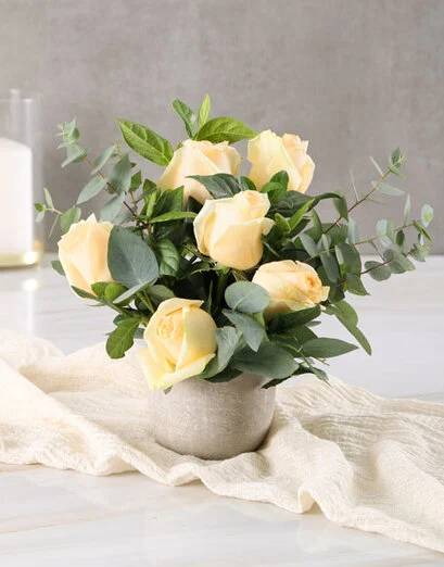 Roses Of Peach Tones