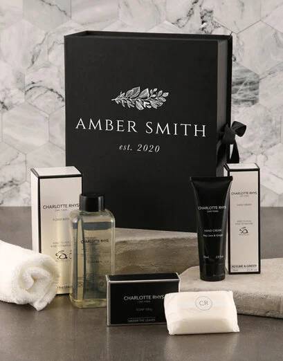 Personalised Botanic Charlotte Rhys Pamper Box Set
