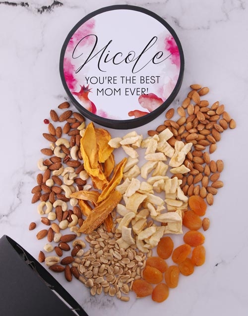 Personalised Best Mom Snack Box