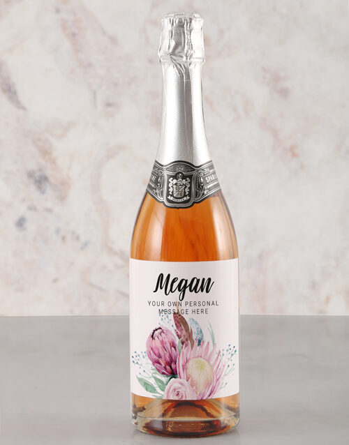 Personalised Protea Rietvallei Wine (STANDARD)