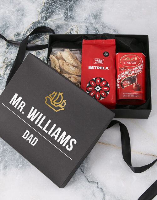 Personalised Treat Him Man Crate (whisky)