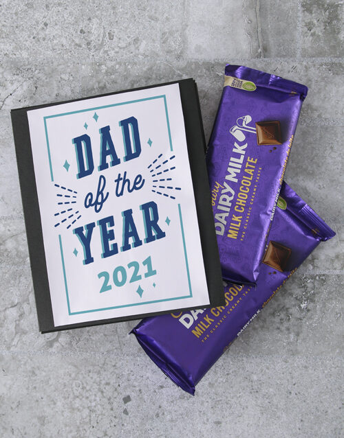 Personalised Dad Cadbury Card (standard)