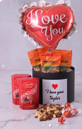 Personalised Love You Nut Combo