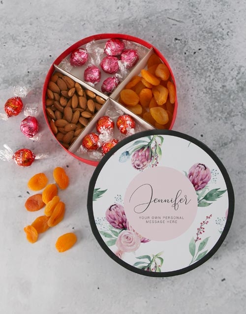 Personalised Protea Fruit And Nut Wheel (Standard)