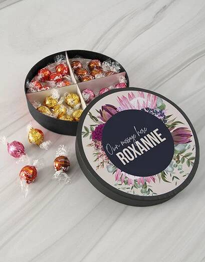 Personalised Floral Chocolate Wheel (STANDARD)