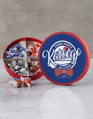 Personalised Fathers Day Lindt Wheel (STANDARD)