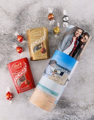 Personalised Photo Lindt Chocolate Tube