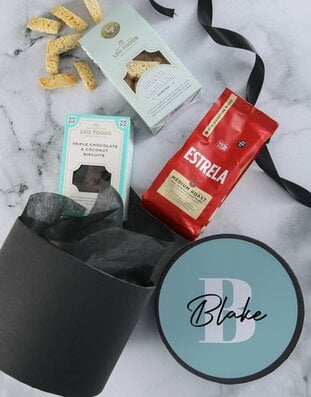 Personalised Jitter Juice And Biscotti