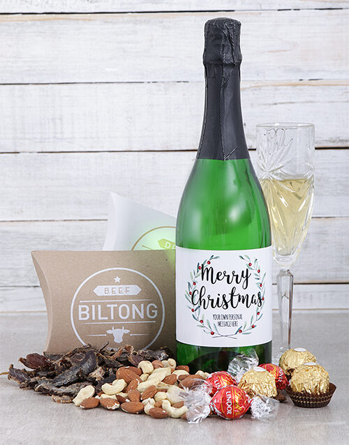 Personalised Wreath Gourmet Hamper