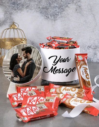 Personalised Nestle Treats Hat Box (Standard)