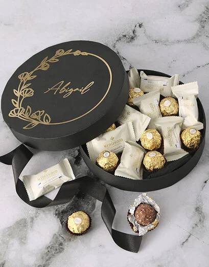 Personalised Just For Mom Choc Tray