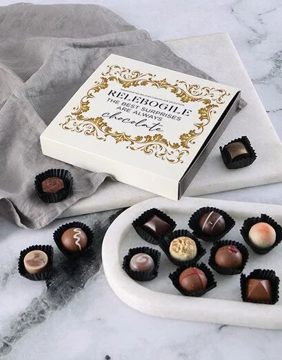 Personalised Sweet Surprise Belgian Chocolate Gift