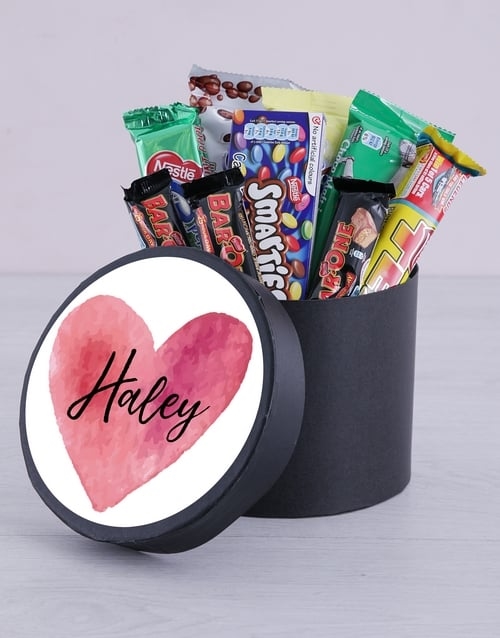 Personalised Heart Hat Box (Standard)