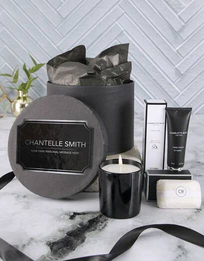 Personalised Charlotte Rhys Spoils Gift Box (Spring Flowers)