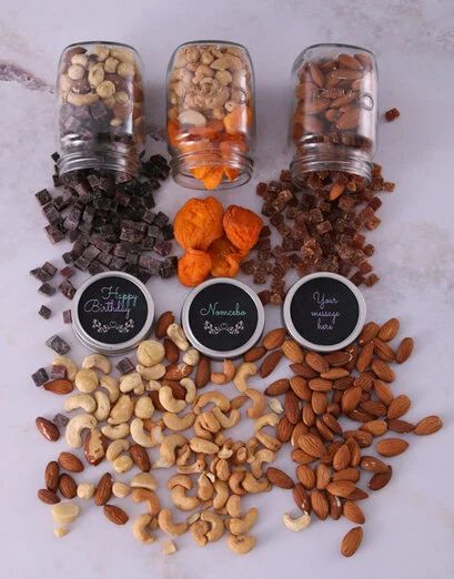 Personalised Fathers Day Snack Jar Trio