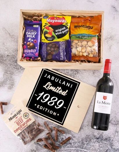 Personalised Limited Edition Man Crate (Snacks)