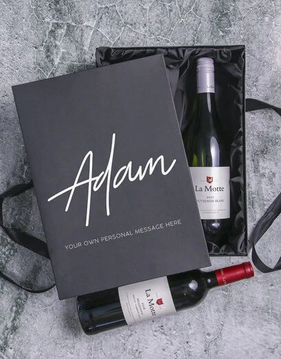 Personalised Wine Duo Giftbox (Standard)