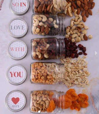 Personalised In Love Preserve Jar Set