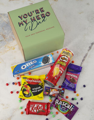 Personalised Hero Dad Gourmet Box